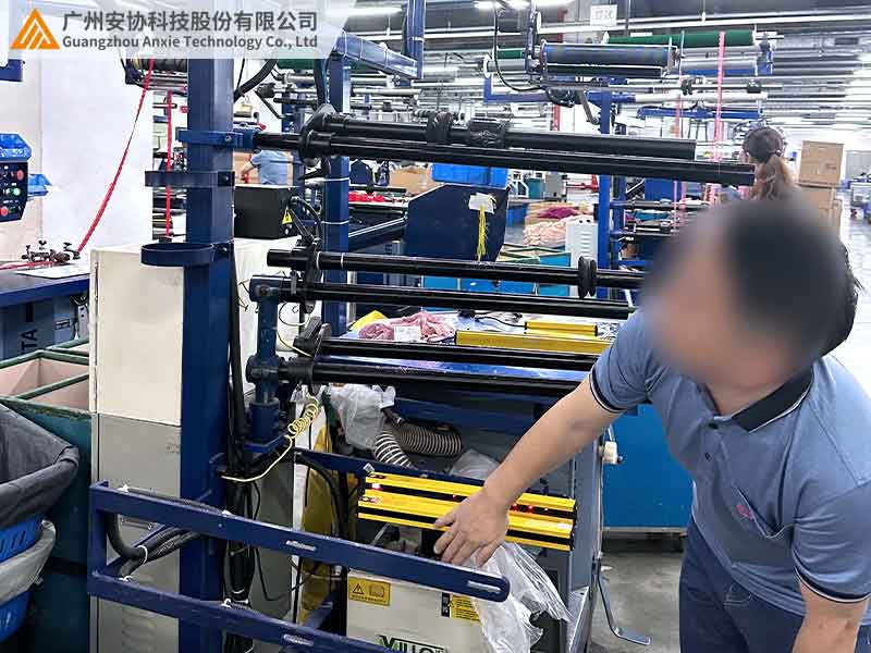 单边光栅非接触布料检测