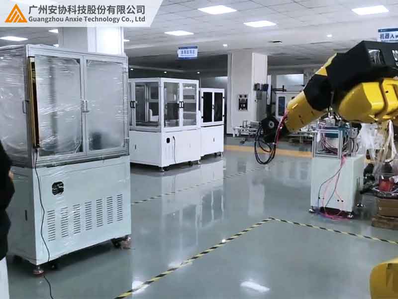 工业机械臂单边光栅安全检测案例.jpg