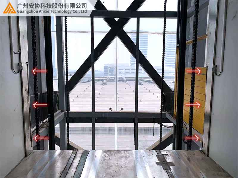 开放式升降梯安全光栅检测解决案例.jpg