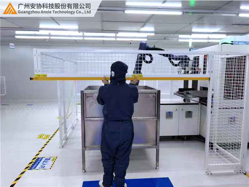 防护栏漫反射光幕安装正确方法