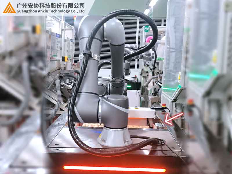 机械手防碰撞检测与安全光栅技术