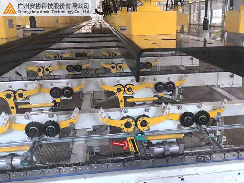 单边光栅垂直控制机器定位