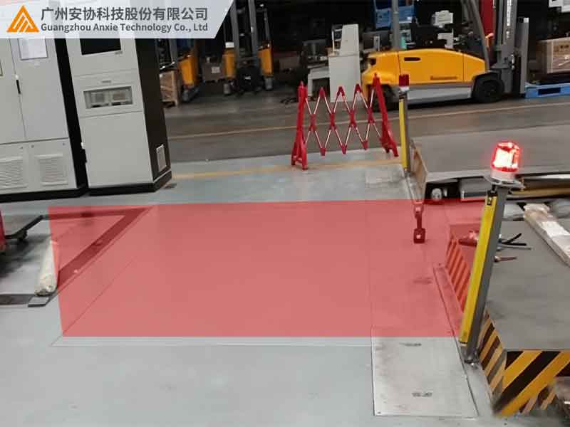 漫反射光幕报警检测区域守护工业安全