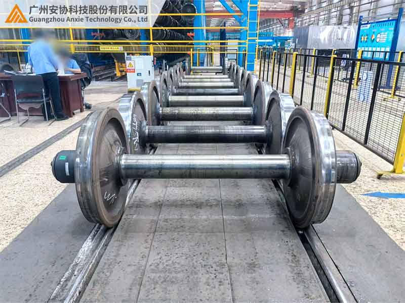 井下承载矿车轮压铸线的安全光栅应用