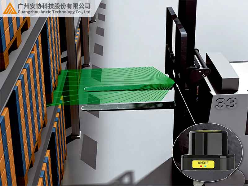 激光雷达赋能叉车实现货架防碰撞监测