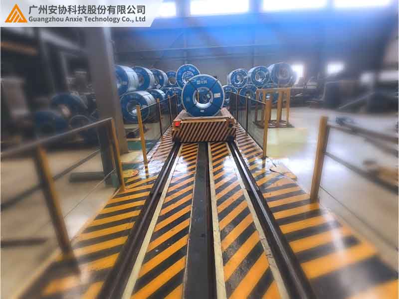 安全光栅钢卷轨道安全防护系统