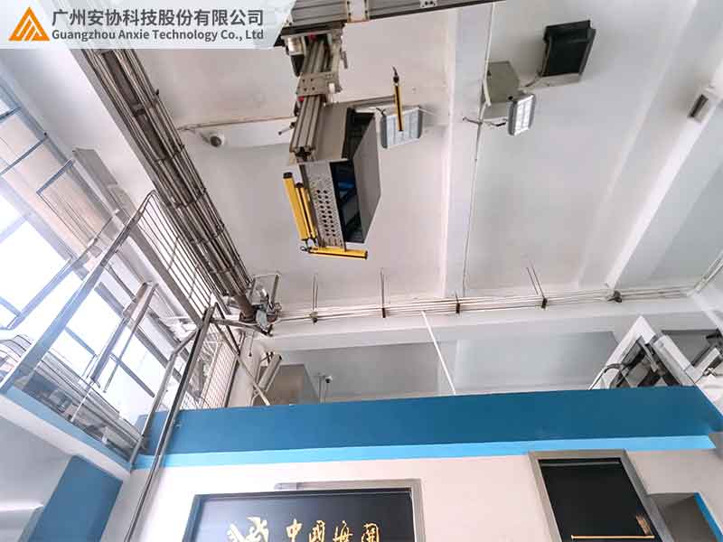 激光漫反射光幕在中国海关入口的应用