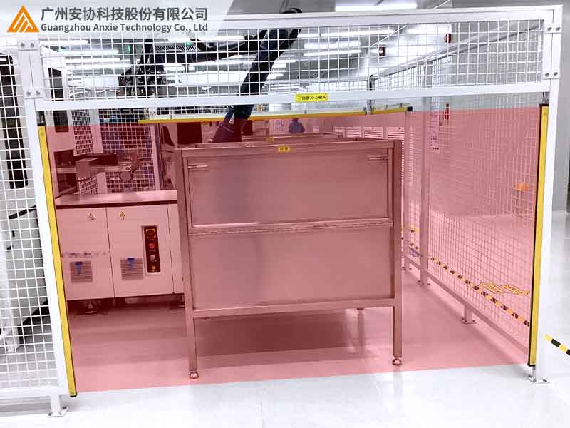 安全光栅红外矩阵精准划定车间危险防护区