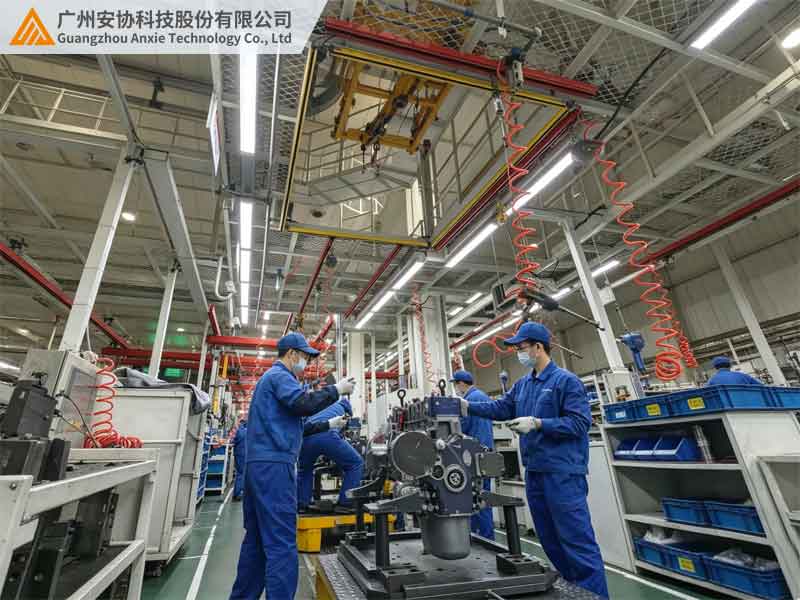 TOF单边光栅实现汽车车间强光环境精准检测