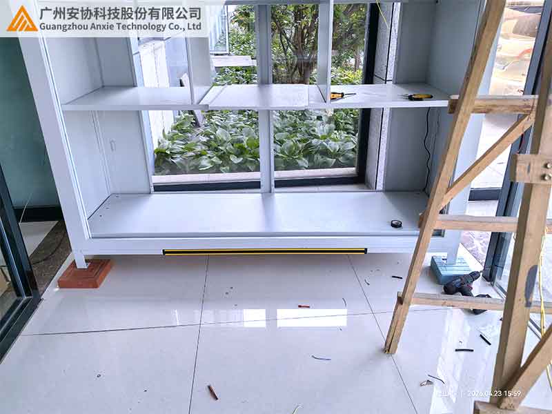 漫反射光幕适配展架靠近感应实现智能触发