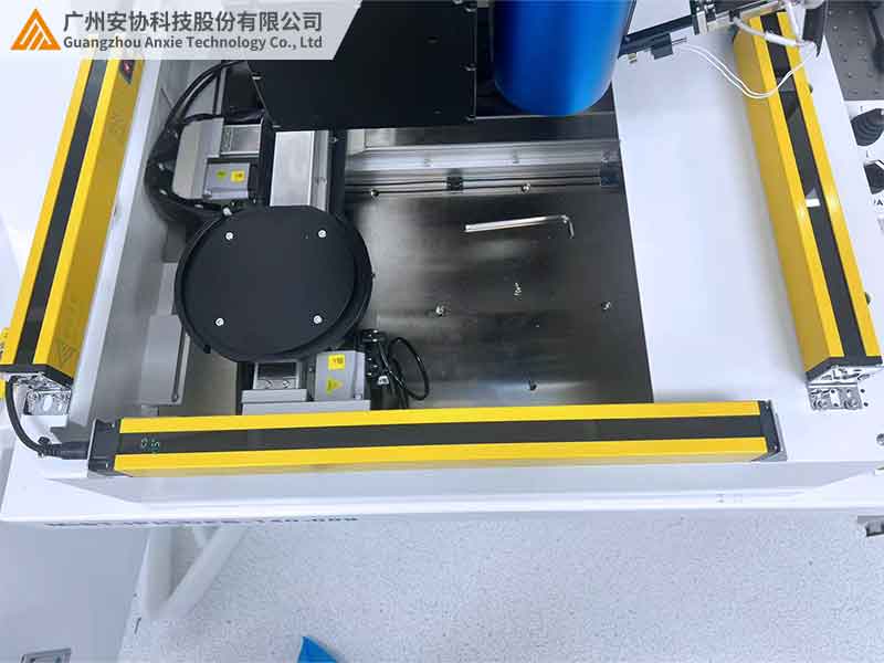 可调探测区段漫反射光幕适配多段分区控制场景