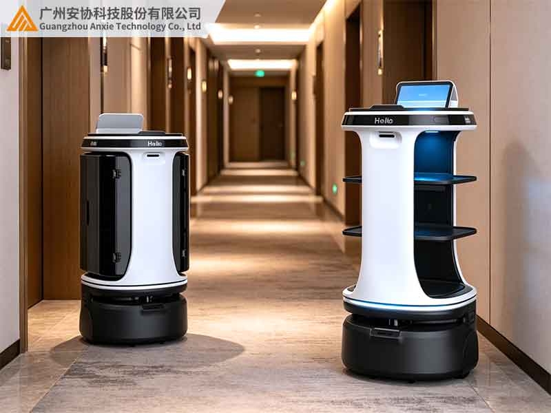 酒店狭长走廊雷达助力机器人安全送物.jpg