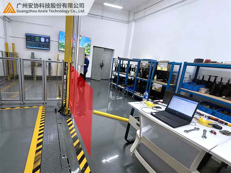 安全光幕实现车间分区区域防护