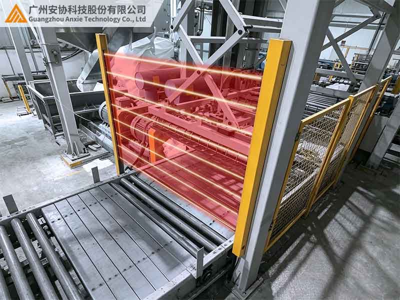 485通讯光幕输出物体大小体积数据