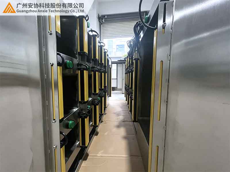 超薄安全光幕如何实现柜体工件计数检测