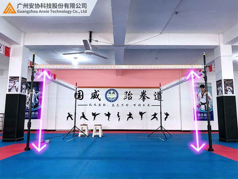 跆拳馆踢高检测，测量光幕该如何选择光轴间距